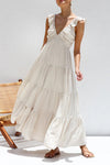 Juliet | Robe longue à volants