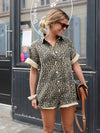 Therese - Kort jumpsuit med skjortkrage