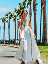 Sally - Robe longue Palm Oasis