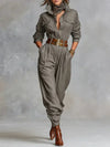 Elisabeth - Jumpsuit i linne och bomull