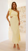 Blaire | Robe longue asymétrique