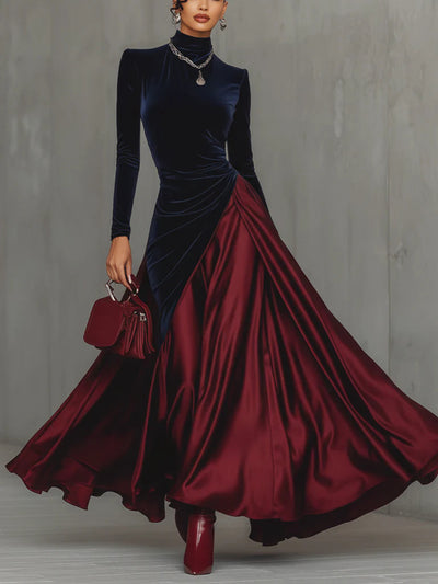Cara | Robe de soirée en velours