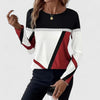 Jacqueline - Pull graphique colorblock