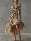 Carmen | Robe à imprimé animal