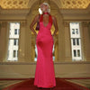 Faelira | Robe longue en satin