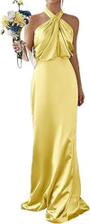 Ismira | Robe longue élégante à col