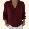 Antoinette - Pull bordeaux doux