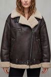 Mathilde - Manteau aviateur ceinturé