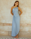 Delfina | Robe longue de cérémonie plissée