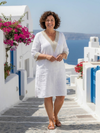 Elira | Robe longueur genou à col