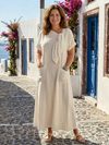 Elowyn | Robe longue à col rond