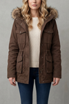 Fanny - Parka à capuche fourrée