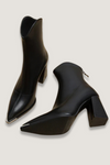 Michaela | Bottes à embout chromé