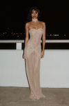 Kleid | Robe au reflet céleste