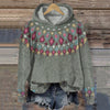 Gwenaëlle - Sweat à capuche jacquard