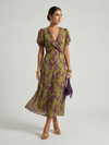 Virel | Robe midi décontractée à imprimé