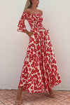 Ingrid | Robe longue à épaules dénudées