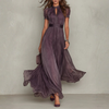 Vivienne | Robe longue en mousseline
