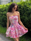 Rosaline - Élégante robe à volants