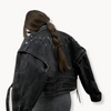 Veste en cuir Francesca