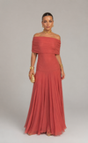 Callie | Robe longue asymétrique