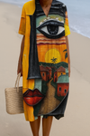 Robe Muse du coucher de soleil