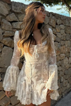 Mabel | Robe courte longue à manches