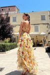 Velora | Robe longue en mousseline