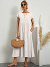 Gabrielle | Robe midi fluide à l'élégance