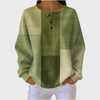 Coralie - Pull vert olive en maille douce