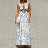 Fleurdeles - Robe longue de printemps