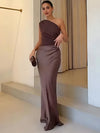 Sophia | Robe longue en satin