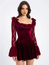 Joyce™ | Robe romantique en velours