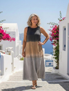 Sorelle | Robe midi dégradée sans manches