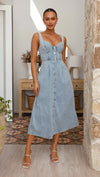 JAYLIN | Robe classique sans manches