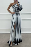 Annalise | Robe longue plissée