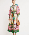 Dorthe - Robe longue italienne élégante