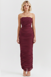 Amaris - Robe longue en tulle
