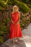 LISA™ | La robe d’été orange vif